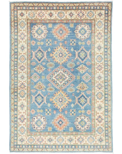 Tappeto Kazak Afghanistan beige giallo 122x178