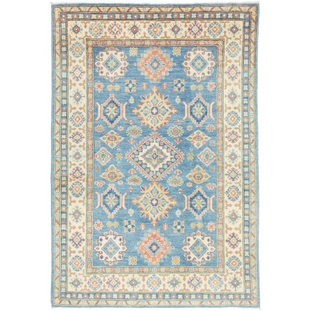 Tappeto Kazak Afghanistan beige giallo 122x178
