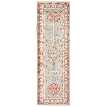 Tappeto Kazak Afghanistan beige rosso 80x252