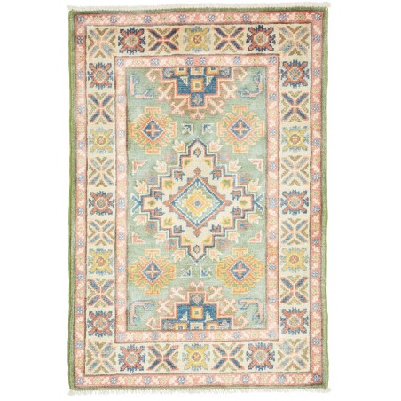 Tappeto Kazak Afghanistan beige giallo 61x92