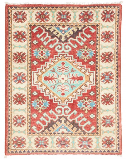 Tappeto Kazak Afghanistan marrone 60x77