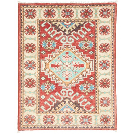 Tappeto Kazak Afghanistan marrone 60x77