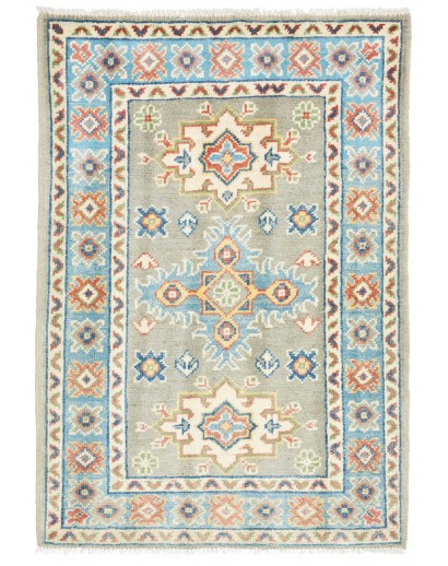 Tappeto Kazak Afghanistan beige bianco 62x92