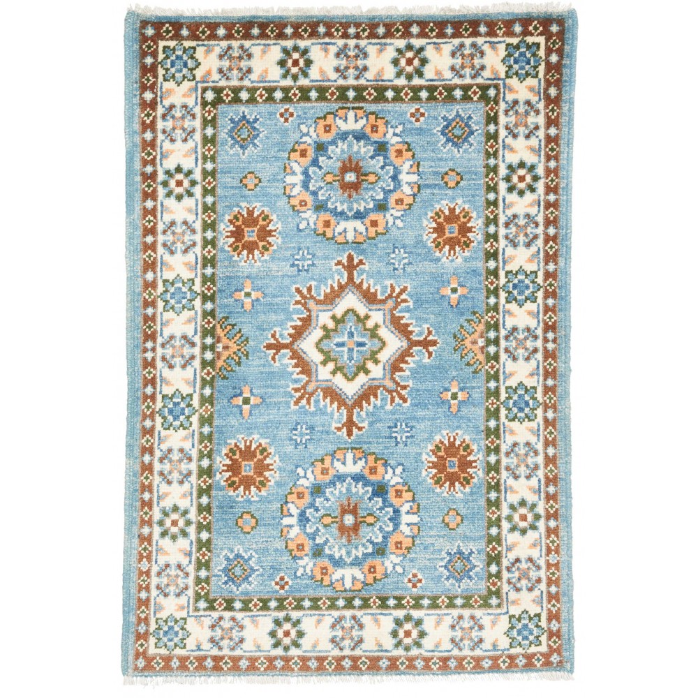 Tappeto Kazak Afghanistan beige marrone 64x92