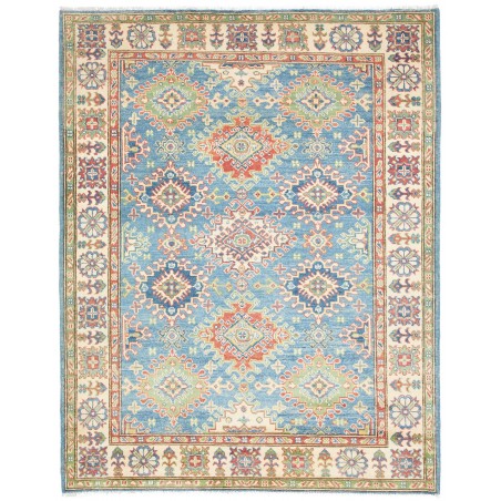 Tappeto Kazak Afghanistan beige grigio 154x200