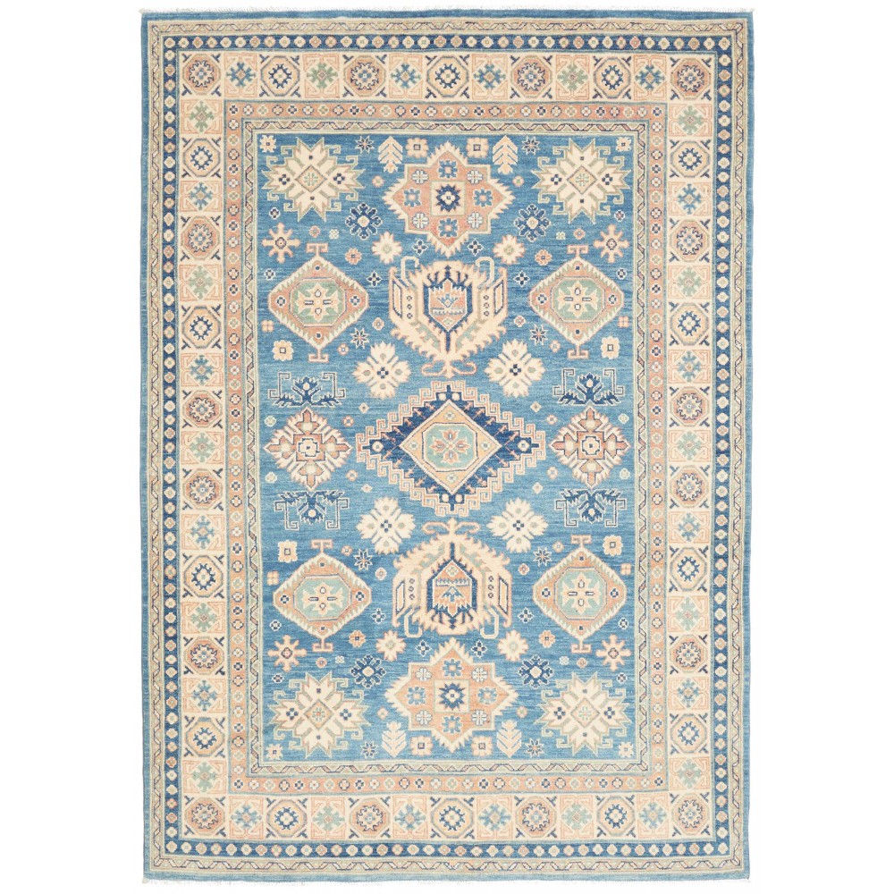 Tappeto Kazak Afghanistan beige giallo 169x240