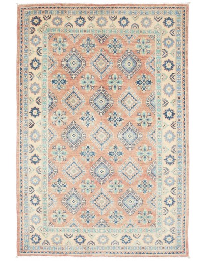 Tappeto Kazak Afghanistan beige giallo 119x177