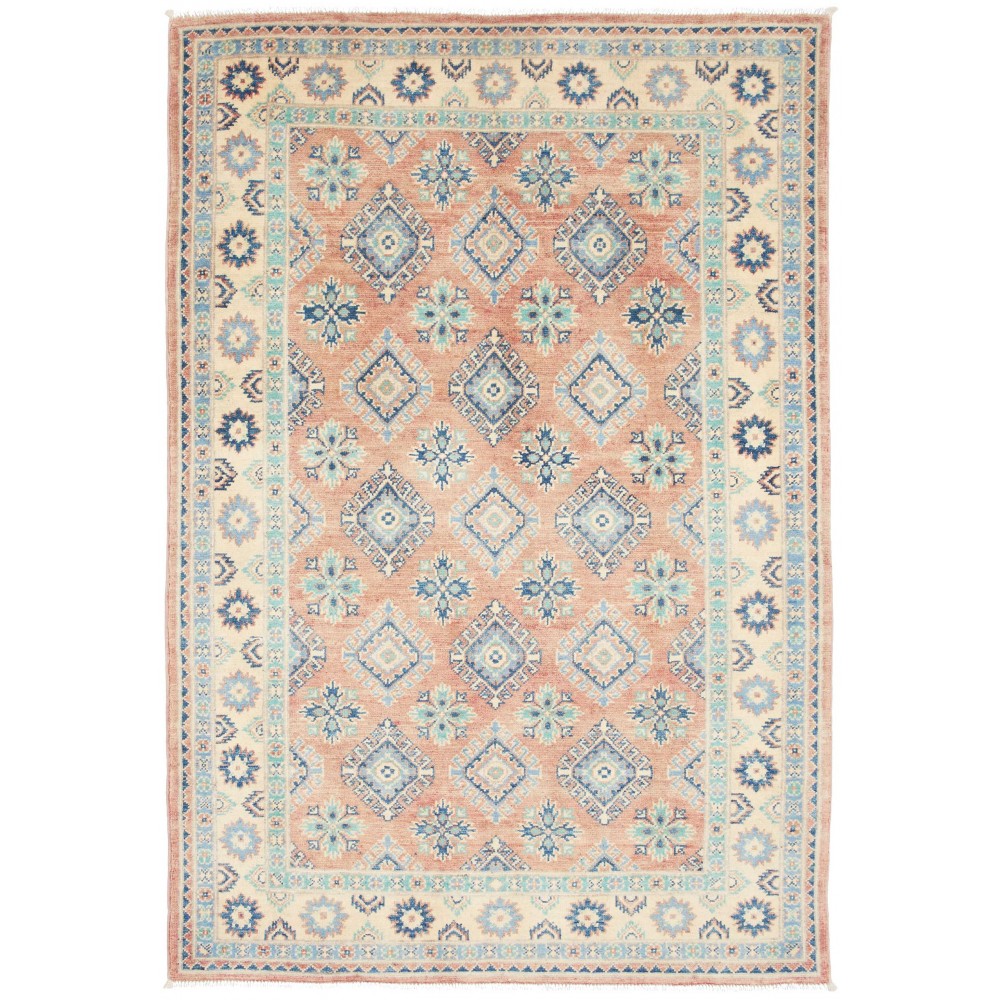 Tappeto Kazak Afghanistan beige giallo 119x177