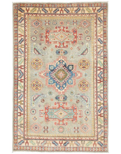 Tappeto Kazak Afghanistan marrone beige 118x185