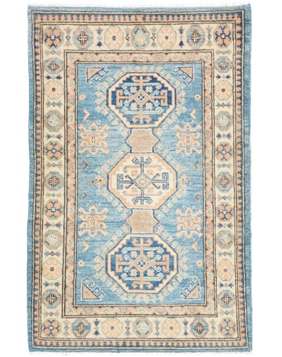 Tappeto Kazak Afghanistan beige giallo 79x126