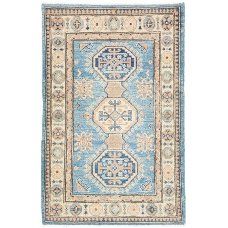 Tappeto Kazak Afghanistan beige giallo 79x126