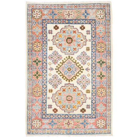 Tappeto Kazak Afghanistan bianco marrone 78x124