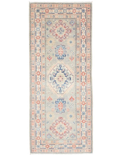 Tappeto Kazak Afghanistan beige bianco 83x200