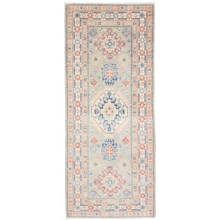 Tappeto Kazak Afghanistan beige bianco 83x200