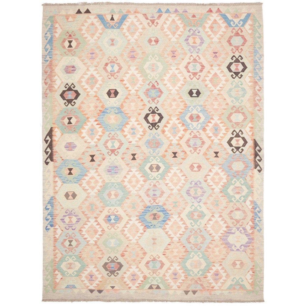 Tappeto Kilim Afghanistan bianco 216x288