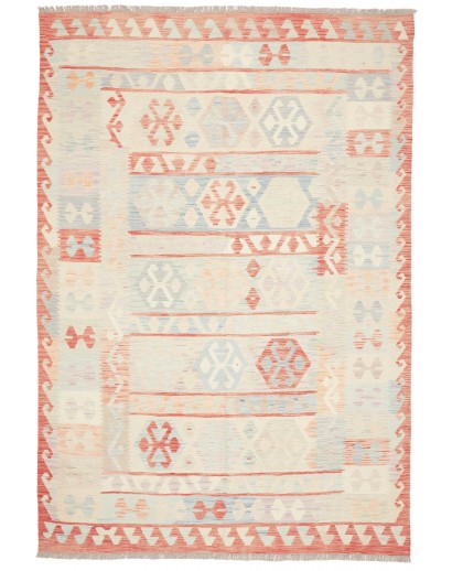 Tappeto Kilim Afghanistan bianco 174x246