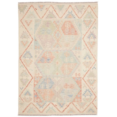 Tappeto Kilim Afghanistan bianco 177x246