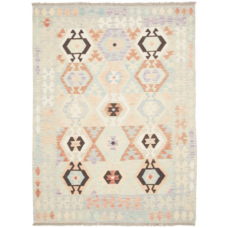 Tappeto Kilim Afghanistan bianco 149x201