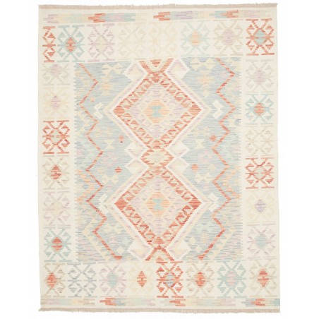 Tappeto Kilim Afghanistan bianco 157x198