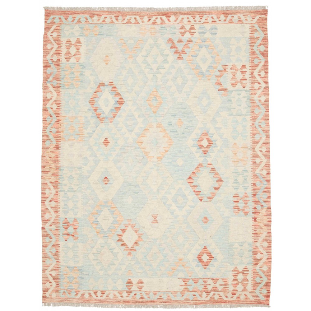 Tappeto Kilim Afghanistan bianco 153x196