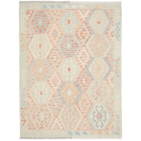 Tappeto Kilim Afghanistan bianco 152x200