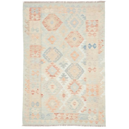 Tappeto Kilim Afghanistan bianco 122x179
