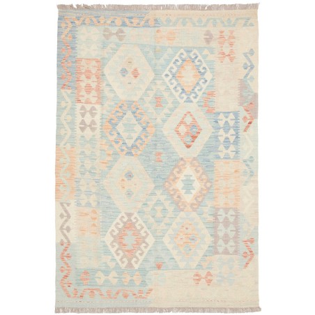 Tappeto Kilim Afghanistan bianco 125x183