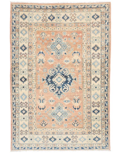 Tappeto Kazak Afghanistan beige giallo 99x150