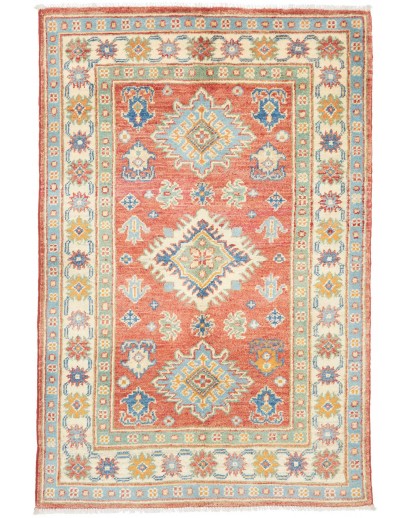 Tappeto Kazak Afghanistan marrone 80x122