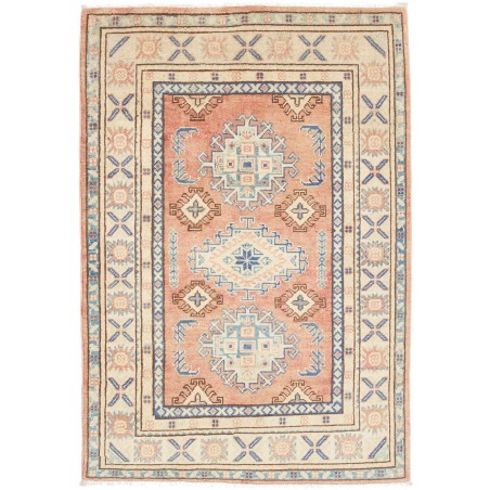 Tappeto Kazak Afghanistan beige marrone 100x147