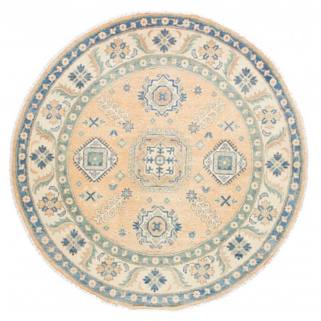 Tappeto Kazak Afghanistan beige giallo 148x148