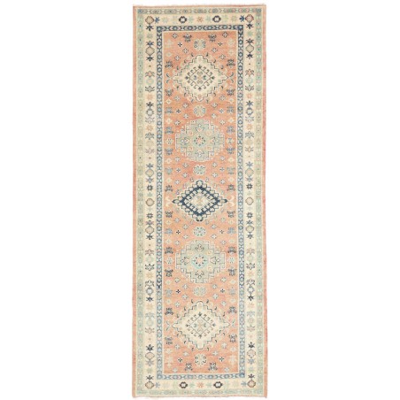 Tappeto Kazak Afghanistan beige giallo 82x243