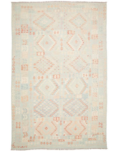 Tappeto Kilim Afghanistan bianco 242x367