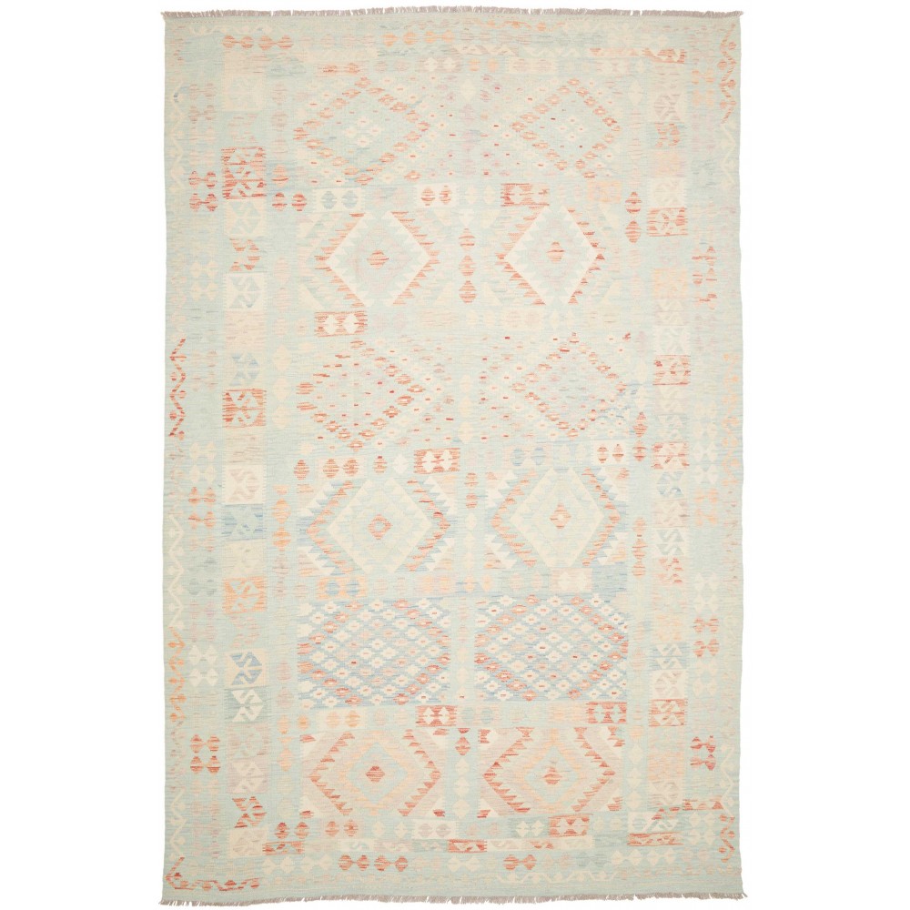 Tappeto Kilim Afghanistan bianco 242x367