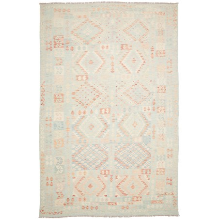 Tappeto Kilim Afghanistan bianco 242x367