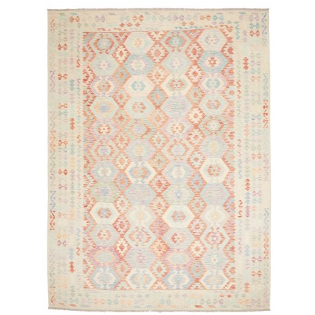 Tappeto Kilim Afghanistan bianco 257x345