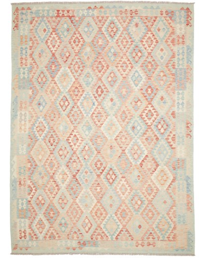 Tappeto Kilim Afghanistan bianco 253x347