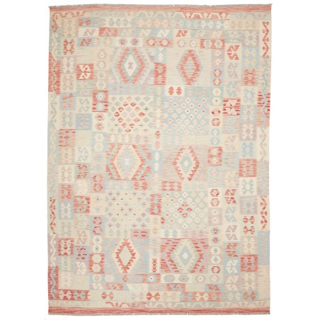 Tappeto Kilim Afghanistan bianco 248x350