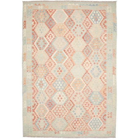 Tappeto Kilim Afghanistan bianco 240x348