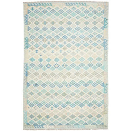 Tappeto Kilim Afghanistan bianco 202x300