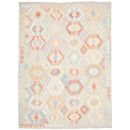 Tappeto Kilim Afghanistan bianco 185x248