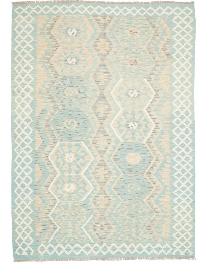 Tappeto Kilim Afghanistan bianco 179x244