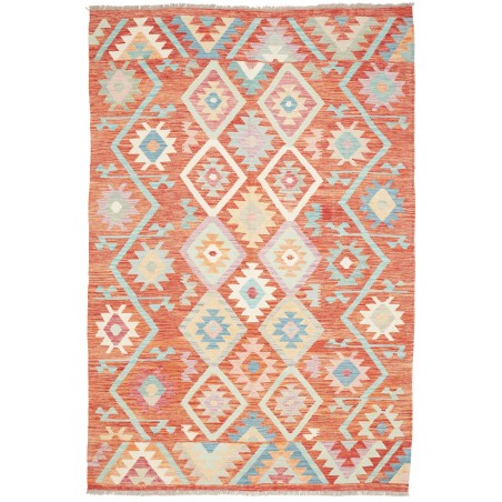 Tappeto Kilim Afghanistan beige marrone 168x254