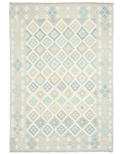 Tappeto Kilim Afghanistan bianco 173x242