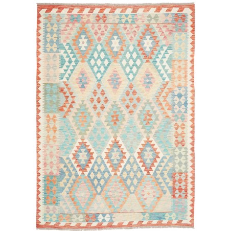 Tappeto Kilim Afghanistan bianco 179x248
