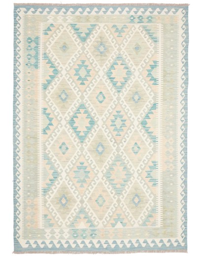 Tappeto Kilim Afghanistan bianco 172x243