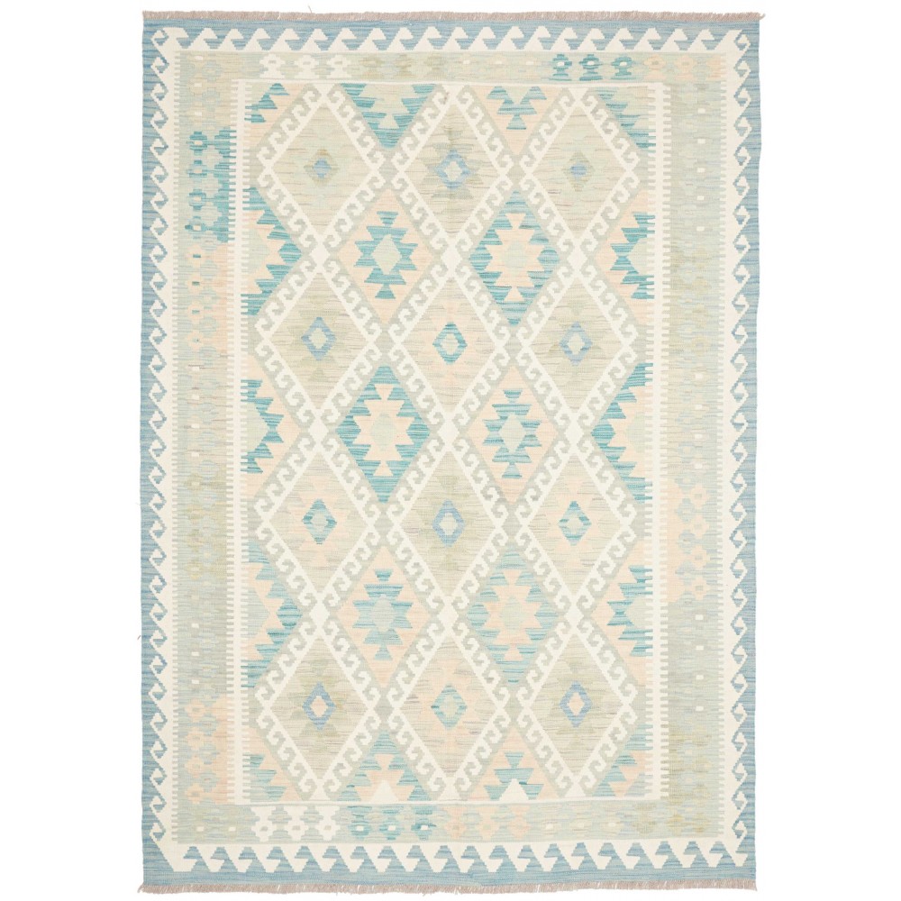 Tappeto Kilim Afghanistan bianco 172x243