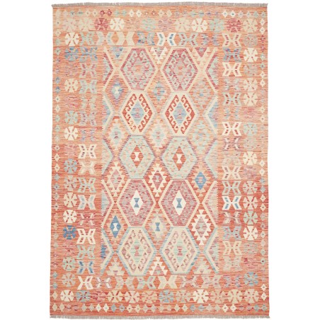 Tappeto Kilim Afghanistan beige marrone 205x292