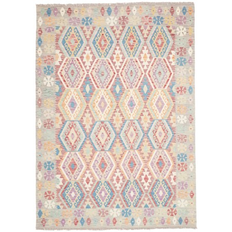 Tappeto Kilim Afghanistan bianco 180x250