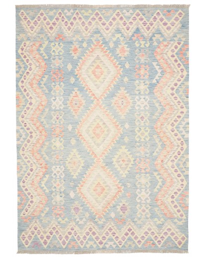 Tappeto Kilim Afghanistan bianco 175x250